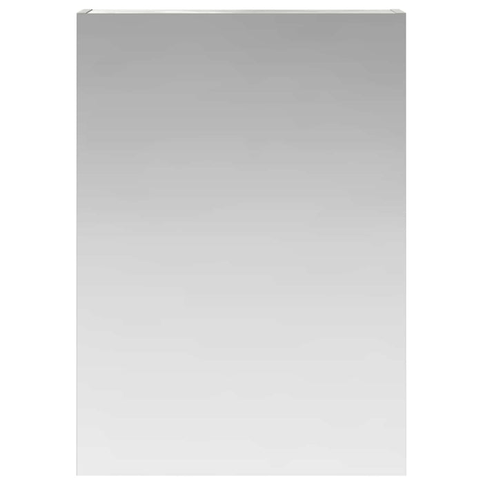 Dulap cu oglindă pentru baie Gri din beton 50 x 14,5 x 70 cm - WALTI WALTI