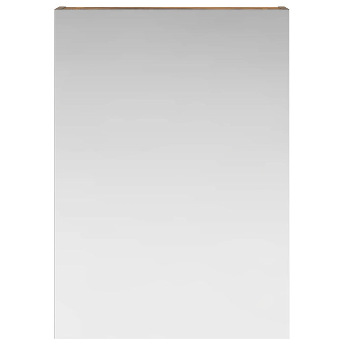 Dulap cu oglindă pentru baie Stejar fumuriu 50 x 14,5 x 70 cm - WALTI WALTI
