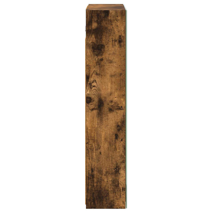 Dulap cu oglindă pentru baie Stejar fumuriu 50 x 14,5 x 70 cm - WALTI WALTI