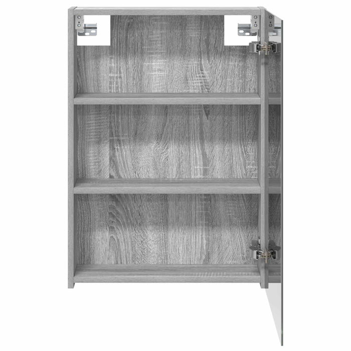 Dulap cu oglindă pentru baie Gri Sonoma 50 x 14,5 x 70 cm - WALTI WALTI