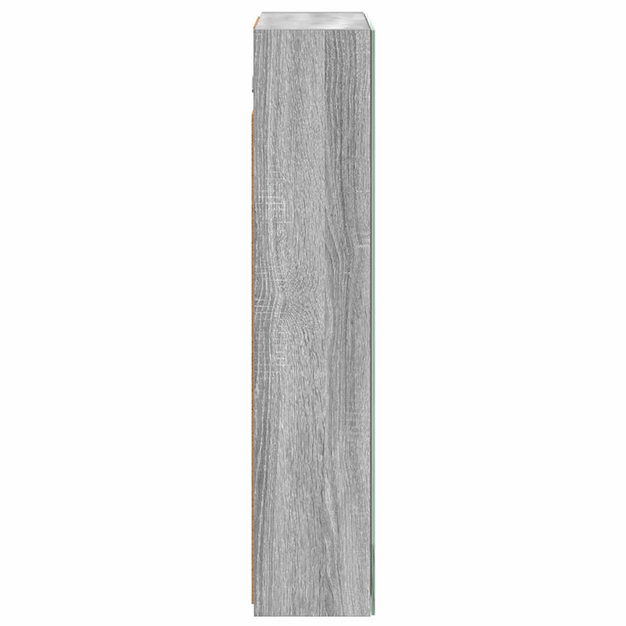 Dulap cu oglindă pentru baie Gri Sonoma 50 x 14,5 x 70 cm - WALTI WALTI