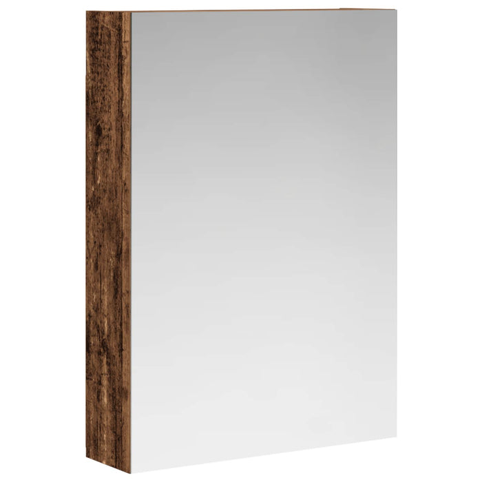 Dulap cu oglindă pentru baie Lemn vechi 50 x 14,5 x 70 cm - WALTI WALTI
