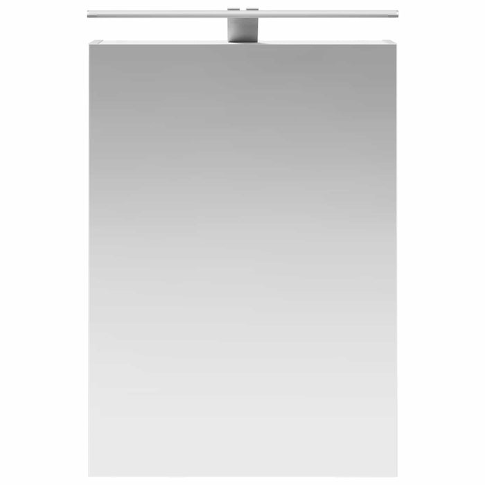 Dulap cu oglindă pentru baie cu raft Alb 50 x 14,5 x 70 cm - WALTI WALTI
