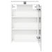 Dulap cu oglindă pentru baie cu raft Alb 50 x 14,5 x 70 cm - WALTI WALTI
