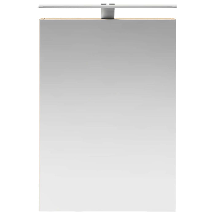 Dulap cu oglindă pentru baie Stejar Sonoma 50 x 14,5 x 70 cm - WALTI WALTI