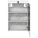 Dulap cu oglindă pentru baie Gri din beton 50 x 14,5 x 70 cm - WALTI WALTI