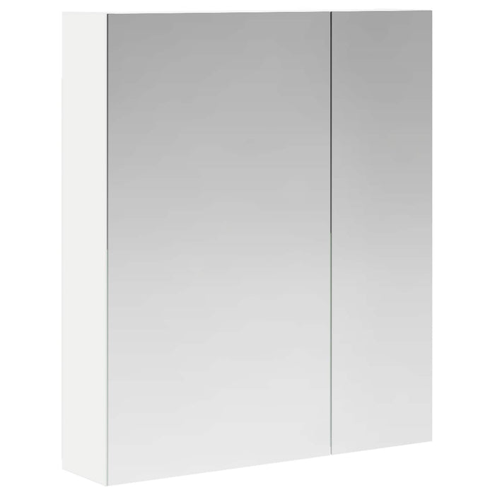 Dulap cu oglindă pentru baie cu raft Alb 60 x 14,5 x 70 cm - WALTI WALTI