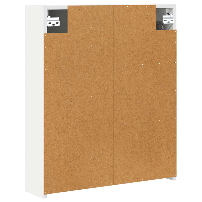 Dulap cu oglindă pentru baie cu raft Alb 60 x 14,5 x 70 cm - WALTI WALTI