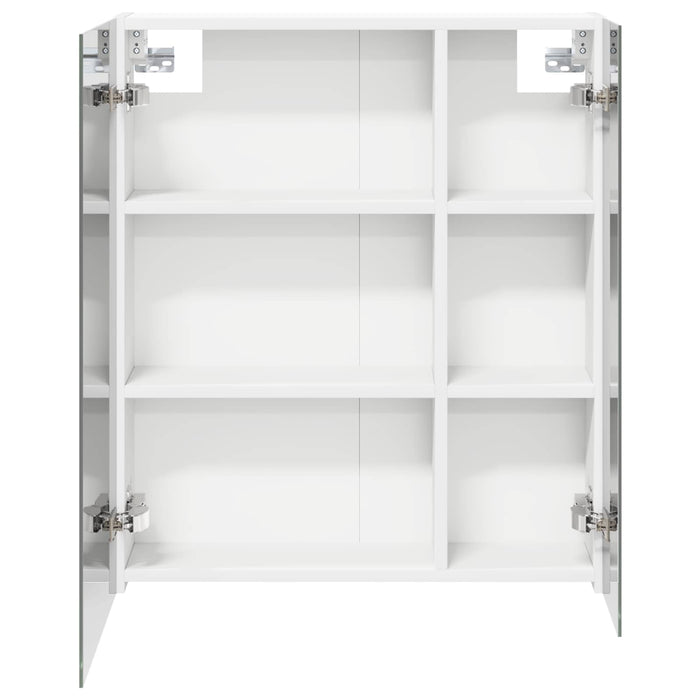 Dulap cu oglindă pentru baie cu raft Alb 60 x 14,5 x 70 cm - WALTI WALTI