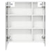 Dulap cu oglindă pentru baie cu raft Alb 60 x 14,5 x 70 cm - WALTI WALTI