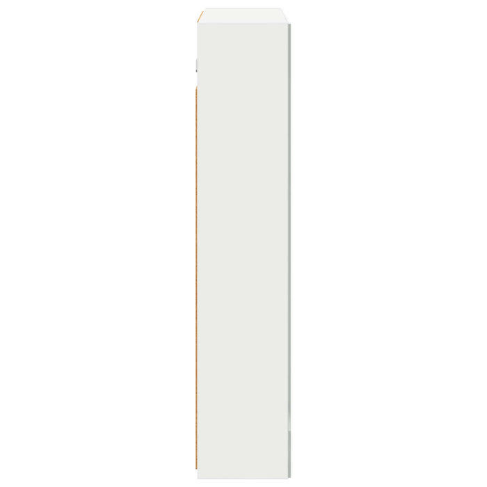 Dulap cu oglindă pentru baie cu raft Alb 60 x 14,5 x 70 cm - WALTI WALTI