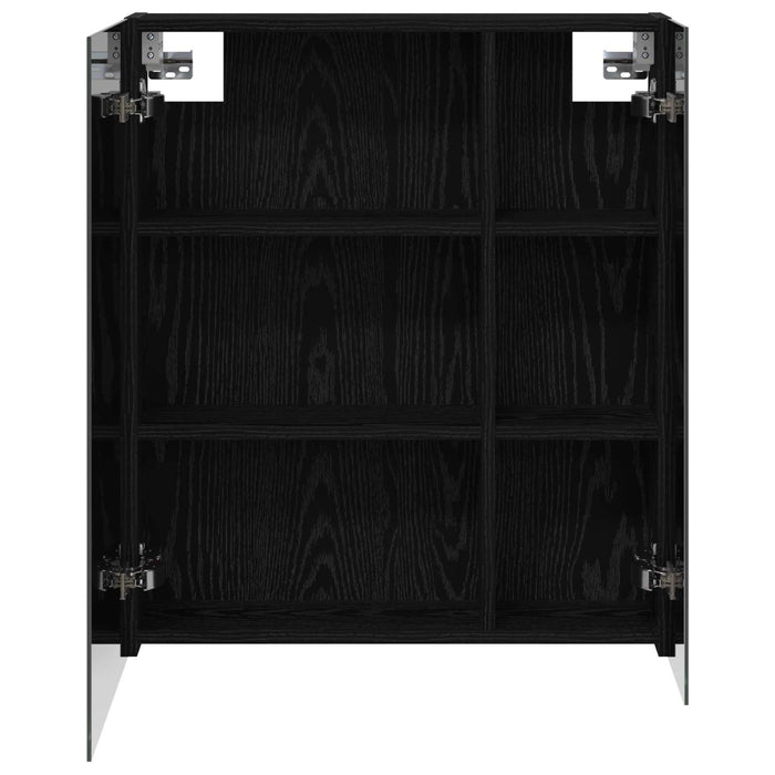 Dulap cu oglindă pentru baie Stejar Negru 60 x 14,5 x 70 cm - WALTI WALTI