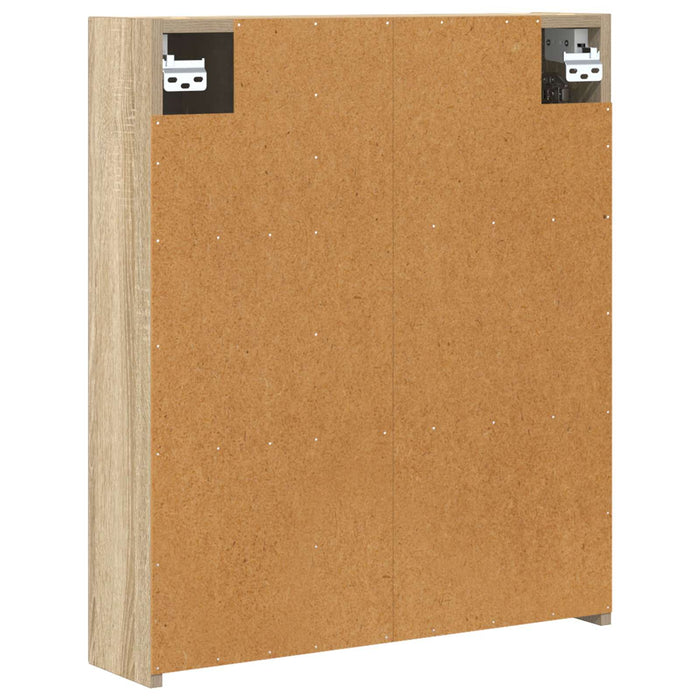 Dulap cu oglindă pentru baie Stejar Sonoma 60 x 14,5 x 70 cm - WALTI WALTI