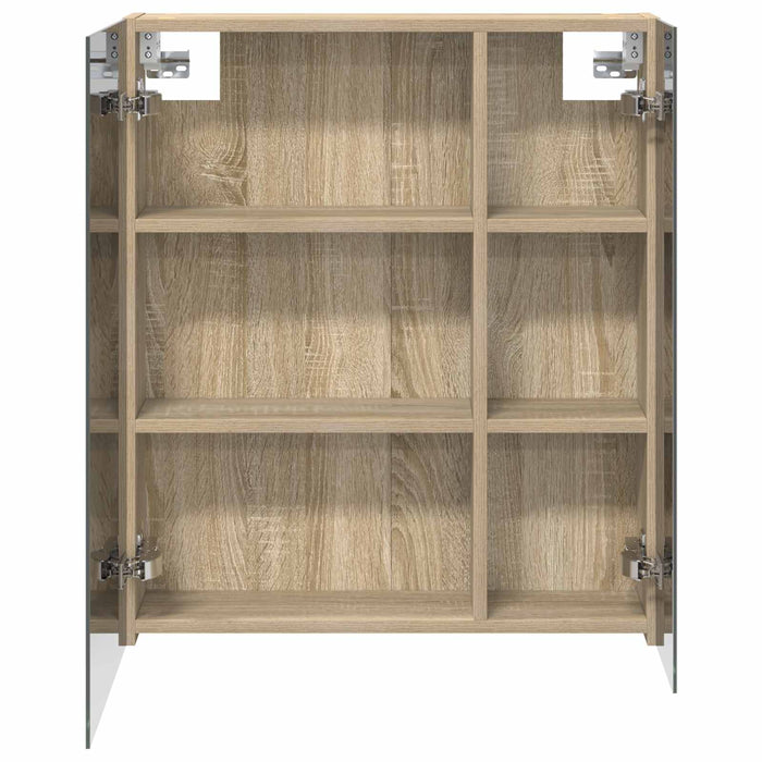 Dulap cu oglindă pentru baie Stejar Sonoma 60 x 14,5 x 70 cm - WALTI WALTI