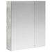 Dulap cu oglindă pentru baie Gri din beton 60 x 14,5 x 70 cm - WALTI WALTI