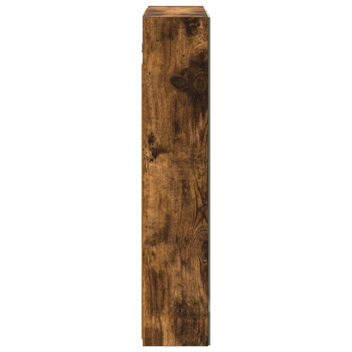 Dulap cu oglindă pentru baie Stejar fumuriu 60 x 14,5 x 70 cm - WALTI WALTI
