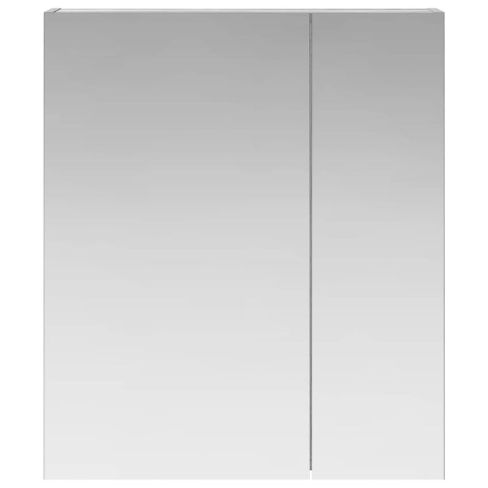 Dulap cu oglindă pentru baie Gri Sonoma 60 x 14,5 x 70 cm - WALTI WALTI
