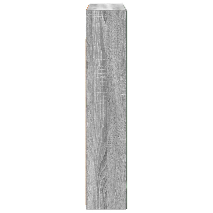 Dulap cu oglindă pentru baie Gri Sonoma 60 x 14,5 x 70 cm - WALTI WALTI