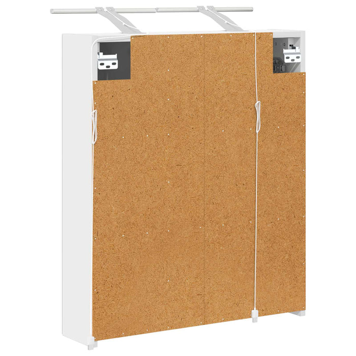 Dulap cu oglindă pentru baie Alb 60 x 14,5 x 70 cm - WALTI WALTI