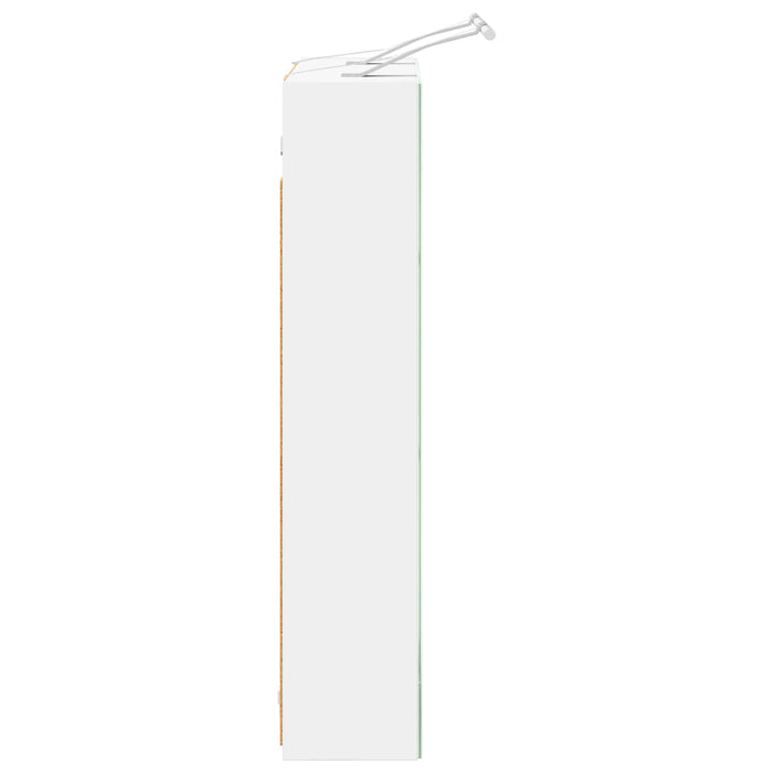 Dulap cu oglindă pentru baie Alb 60 x 14,5 x 70 cm - WALTI WALTI