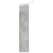 Dulap cu oglindă pentru baie Gri din beton 60 x 14,5 x 70 cm - WALTI WALTI