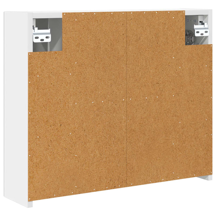 Dulap cu oglindă pentru baie Alb 60 x 14,5 x 50 cm - WALTI WALTI