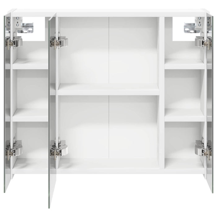 Dulap cu oglindă pentru baie Alb 60 x 14,5 x 50 cm - WALTI WALTI