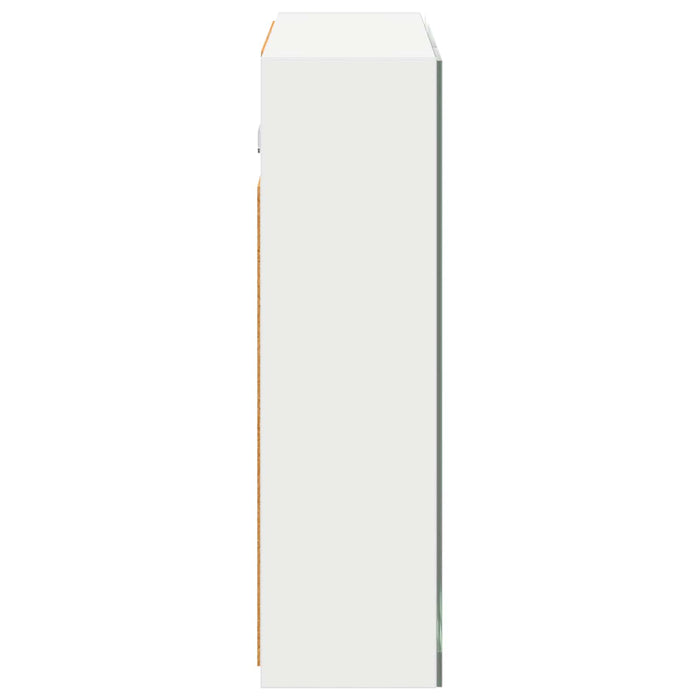 Dulap cu oglindă pentru baie Alb 60 x 14,5 x 50 cm - WALTI WALTI