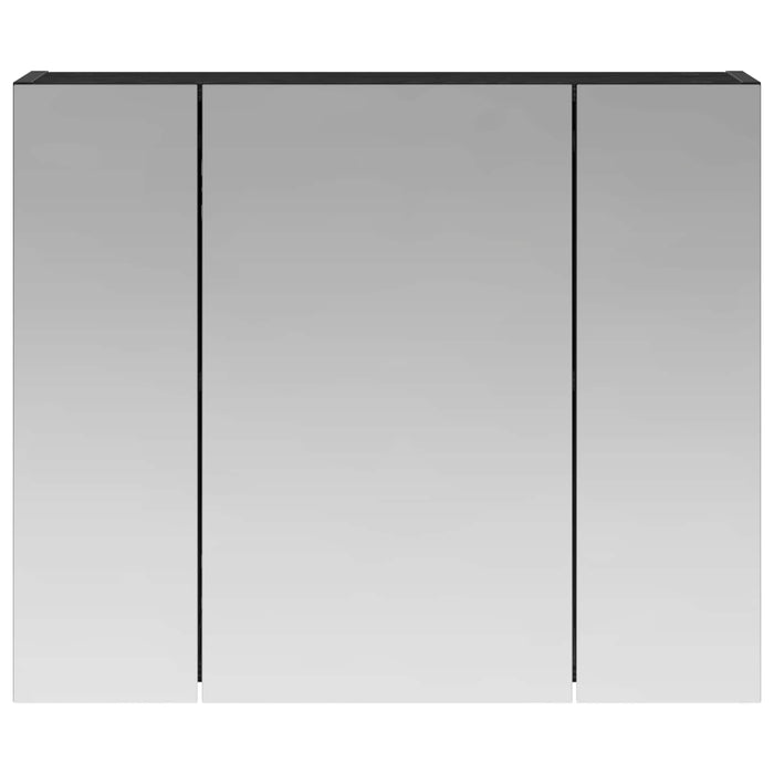 Dulap cu oglindă pentru baie Stejar Negru 60 x 14,5 x 50 cm - WALTI WALTI