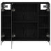 Dulap cu oglindă pentru baie Stejar Negru 60 x 14,5 x 50 cm - WALTI WALTI