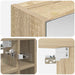 Dulap cu oglindă pentru baie Stejar Sonoma 60 x 14,5 x 50 cm - WALTI WALTI