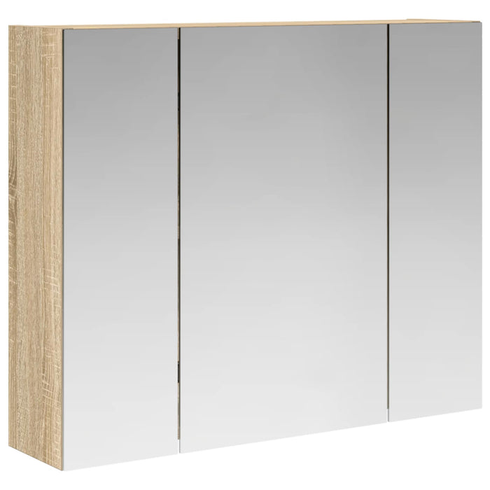 Dulap cu oglindă pentru baie Stejar Sonoma 60 x 14,5 x 50 cm - WALTI WALTI