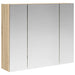 Dulap cu oglindă pentru baie Stejar Sonoma 60 x 14,5 x 50 cm - WALTI WALTI