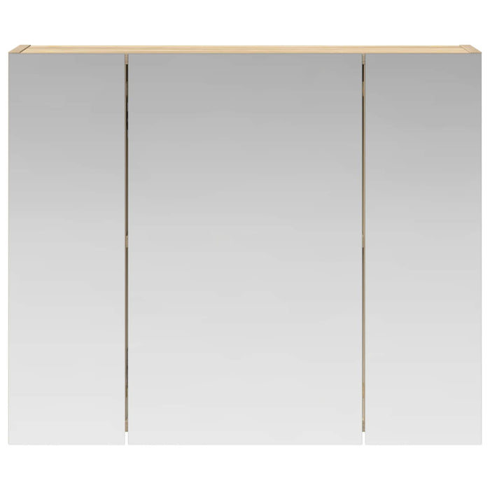 Dulap cu oglindă pentru baie Stejar Sonoma 60 x 14,5 x 50 cm - WALTI WALTI