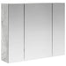 Dulap cu oglindă pentru baie Gri din beton 60 x 14,5 x 50 cm - WALTI WALTI