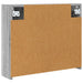 Dulap cu oglindă pentru baie Gri Sonoma 60 x 14,5 x 50 cm - WALTI WALTI