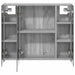 Dulap cu oglindă pentru baie Gri Sonoma 60 x 14,5 x 50 cm - WALTI WALTI