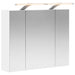 Dulap cu oglindă pentru baie Alb 60 x 14,5 x 50 cm - WALTI WALTI