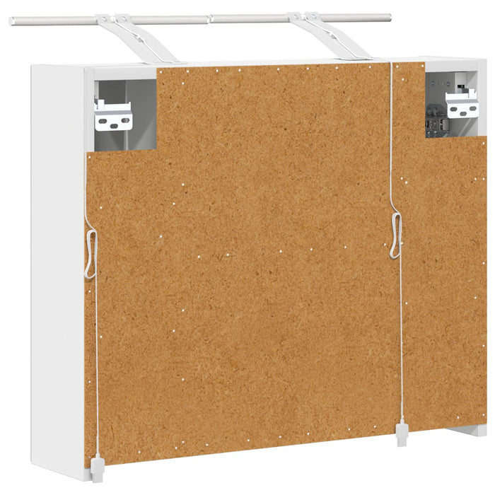 Dulap cu oglindă pentru baie Alb 60 x 14,5 x 50 cm - WALTI WALTI