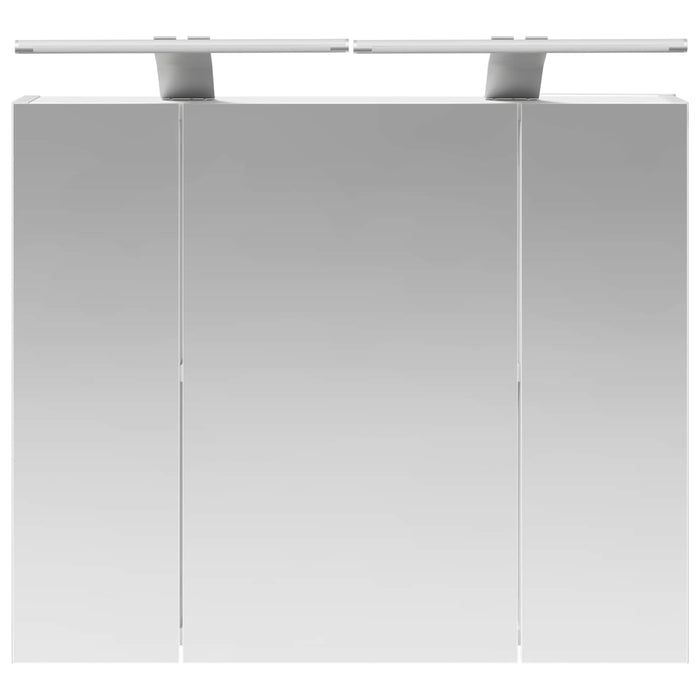 Dulap cu oglindă pentru baie Alb 60 x 14,5 x 50 cm - WALTI WALTI