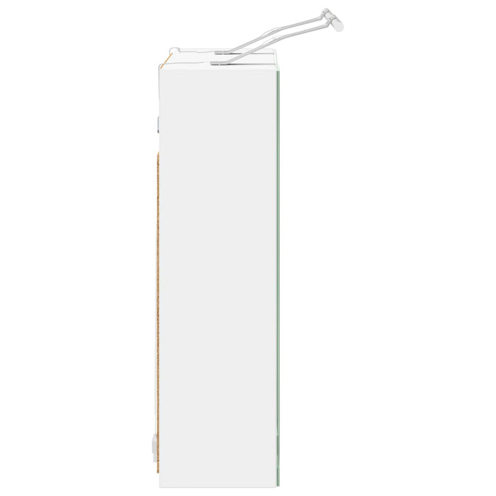 Dulap cu oglindă pentru baie Alb 60 x 14,5 x 50 cm - WALTI WALTI