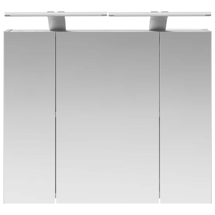 Dulap cu oglindă pentru baie Gri Sonoma 60 x 14,5 x 50 cm - WALTI WALTI
