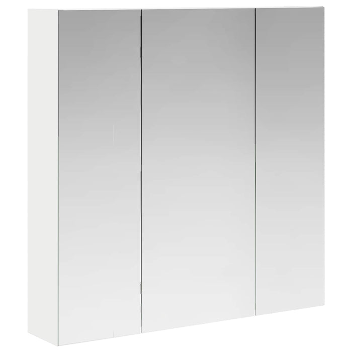 Dulap cu oglindă pentru baie Alb 70 x 14,5 x 70 cm - WALTI WALTI