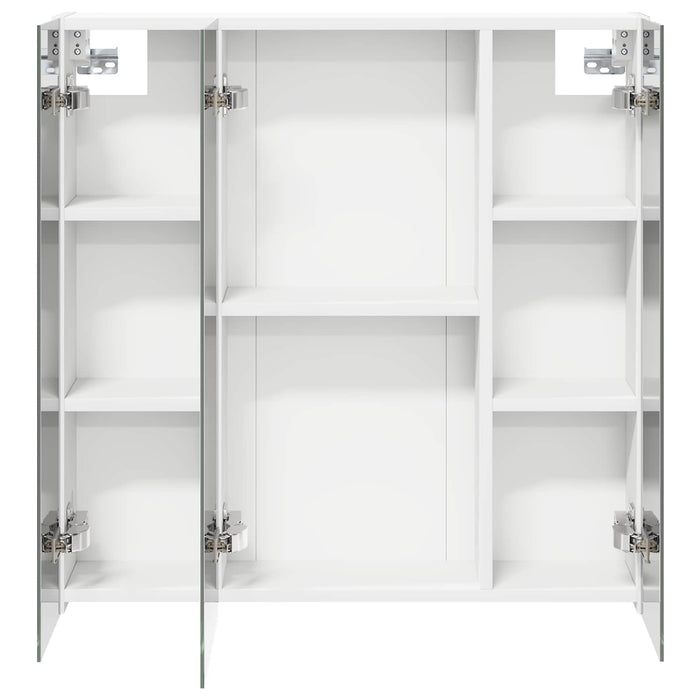 Dulap cu oglindă pentru baie Alb 70 x 14,5 x 70 cm - WALTI WALTI