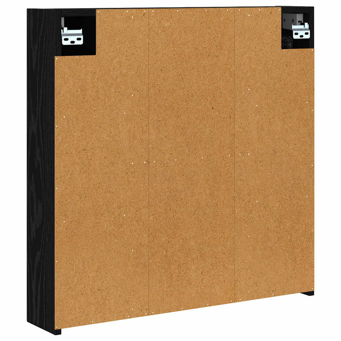 Dulap cu oglindă pentru baie Stejar Negru 70 x 14,5 x 70 cm - WALTI WALTI