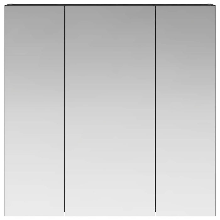 Dulap cu oglindă pentru baie Stejar Negru 70 x 14,5 x 70 cm - WALTI WALTI