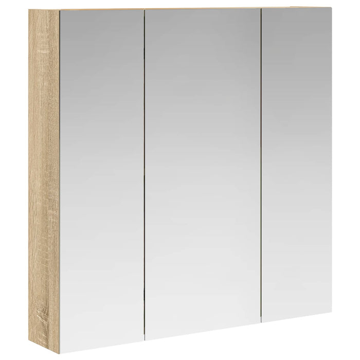Dulap cu oglindă pentru baie Stejar Sonoma 70 x 14,5 x 70 cm - WALTI WALTI