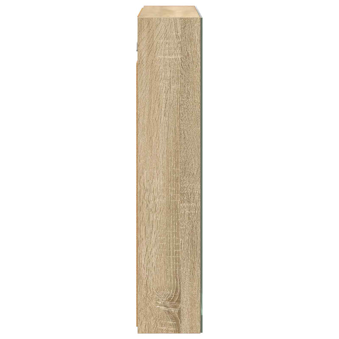 Dulap cu oglindă pentru baie Stejar Sonoma 70 x 14,5 x 70 cm - WALTI WALTI
