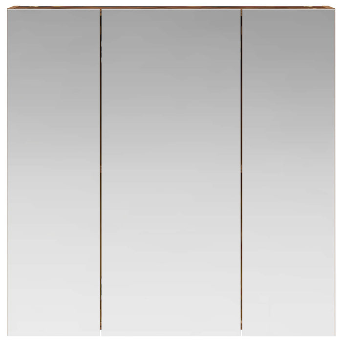 Dulap cu oglindă pentru baie Lemn vechi 70 x 14,5 x 70 cm - WALTI WALTI