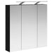 Dulap cu oglindă pentru baie Stejar Negru 70 x 14,5 x 70 cm - WALTI WALTI